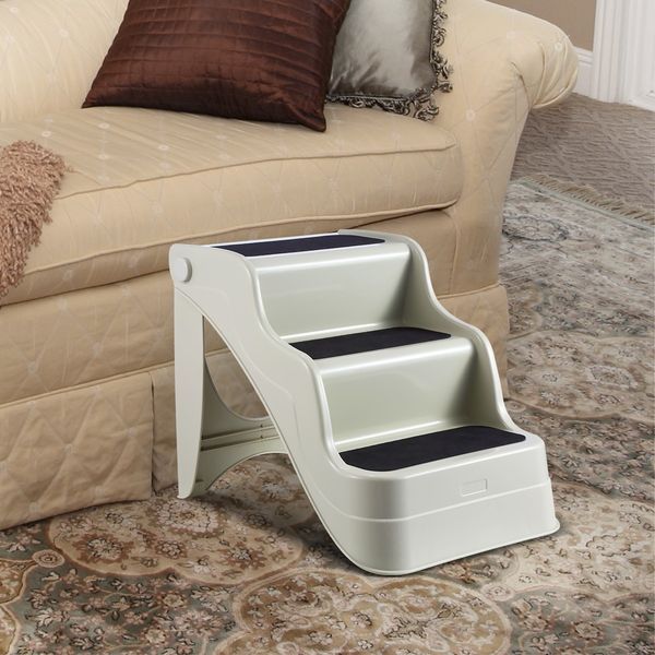 Dog Steps Pet Stairs Puppy Ramp Doggy Cat Climbing Ladder for Bed Couch Sofa Indoor Folding
