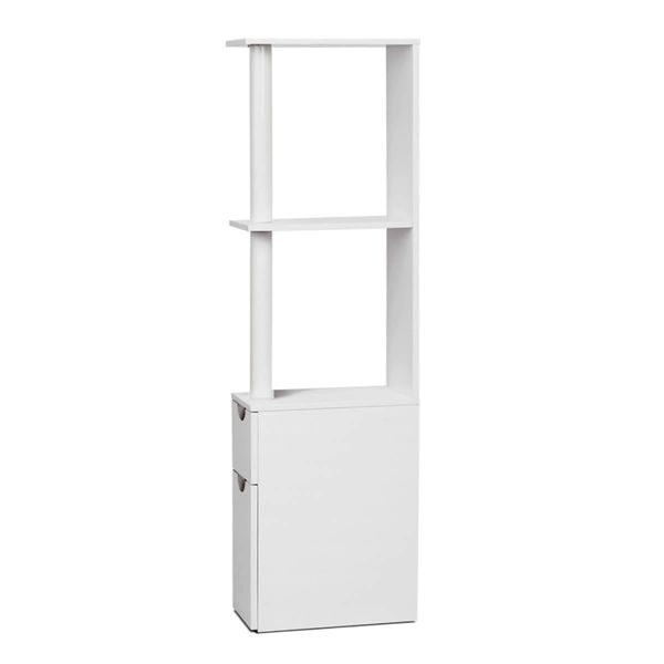 Artiss Bathroom Cabinet Storage 118cm Shelf White