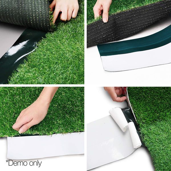 Primeturf Artificial Grass 15cmx10m Synthetic Self Adhesive Turf Joining Tape Weed Mat