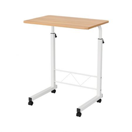 Artiss Laptop Table Desk Portable - Light Wood