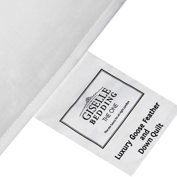 Giselle Bedding Super King 700GSM Goose Down Feather Quilt