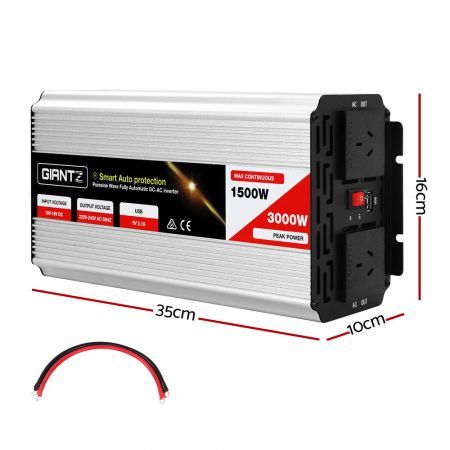 1500W Pure Sine Wave DC-AC Power Inverter