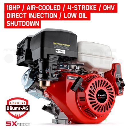 Baumr-AG 16HP Petrol Stationary Engine - SX450E