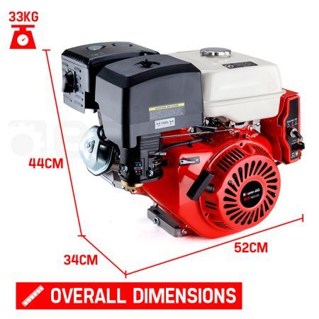 Baumr-AG 16HP Petrol Stationary Engine - SX450E