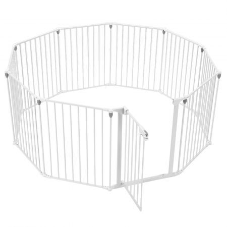 Pet Playpen Safety Gates Fence Enclosure Toddler Child Barrier Kids Baby Interactive Activity Centre 10 Panels 4 in 1