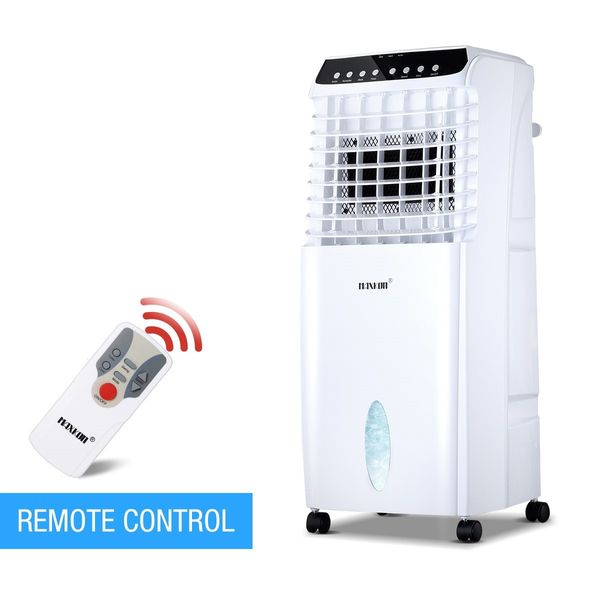 10L Evaporative Air Cooler Fan Ionizer/Humidifier Remote Control Conditioner