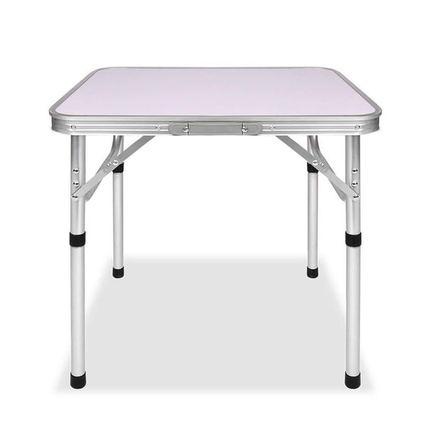 Portable Folding Camping Table Adjustable Height