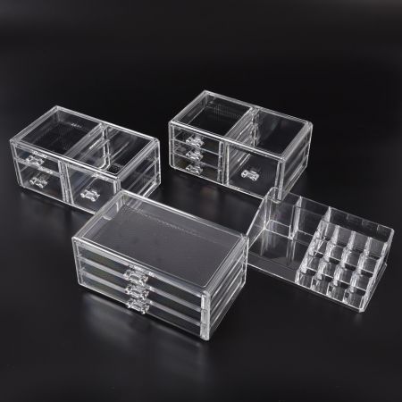 Cosmetic 10 Drawer Makeup Organizer Jewellery Box