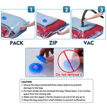 12Pcs X-Large 70X100 Vacuum Storage Bags