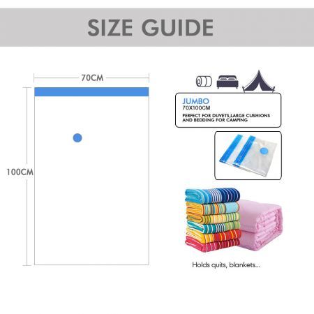 12Pcs X-Large 70X100 Vacuum Storage Bags