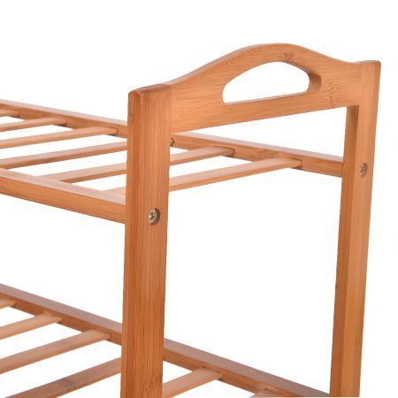 3 Tier Wooden Shoe Rack