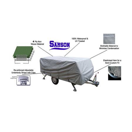 Samson Heavy Duty Trailer Camper Cover 14-16ft