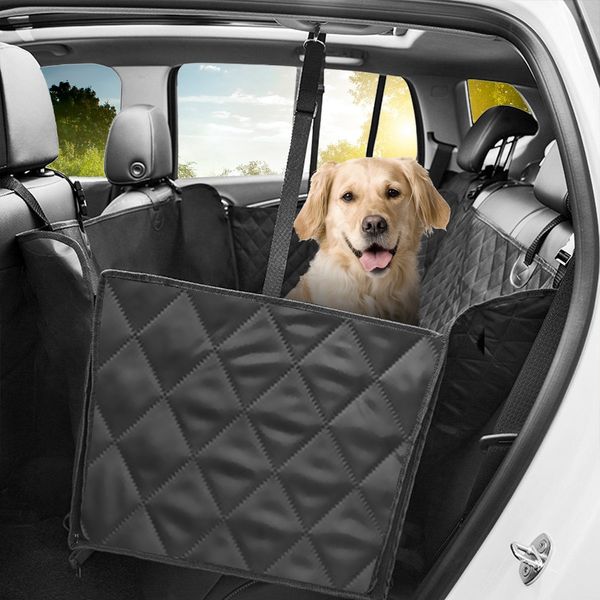 Dog Car Seat Cover Booster Travel Carrier Basket Protector Mat Hammock Nonslip Pad Black