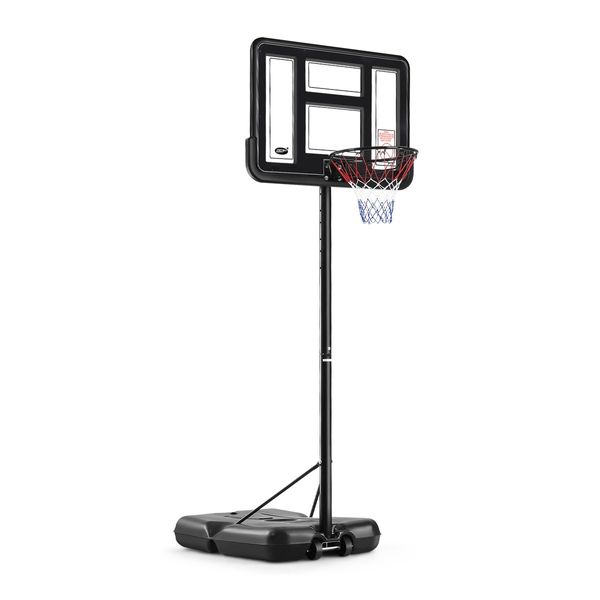 New 1.6-3.05m Portable Basketball Hoop Stand Backboard Net Ring Set Junior Adult