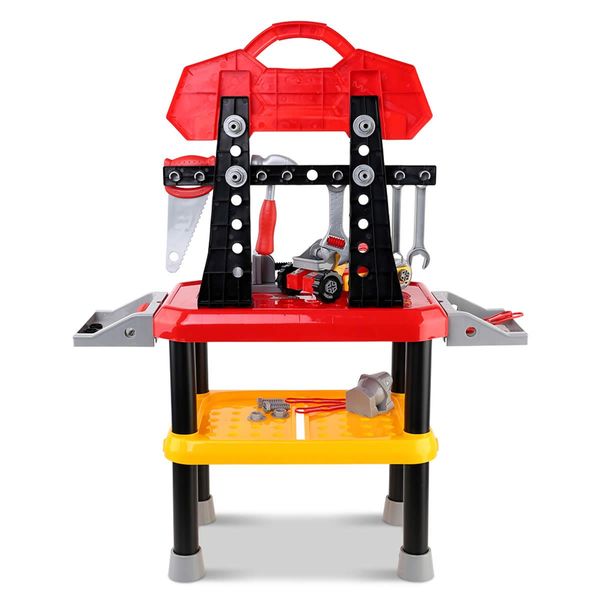 Keezi Kids Workbench Play Set - Red