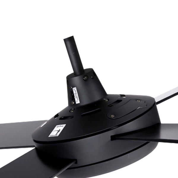 Devanti 52'' Ceiling Fan AC Motor w/Light w/Remote - Black