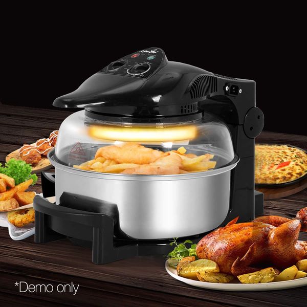 5 Star Chef 12L Air Fryer Black