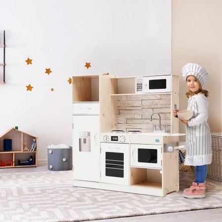 Wooden Kitchen Pretend Play Set