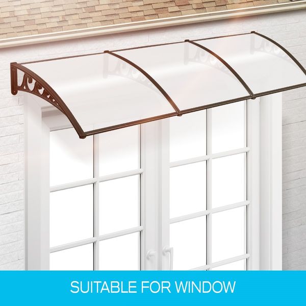 New 3M DIY Window Door Awning House Canopy Patio UV Rain Cover Sun Shade Outdoor