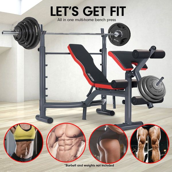 Powertrain Home Gym Incline Workout Bench Press - 301