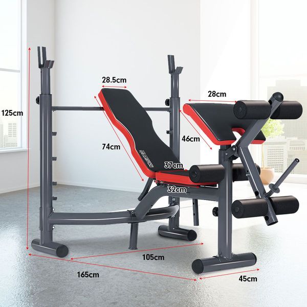 Powertrain Home Gym Incline Workout Bench Press - 301