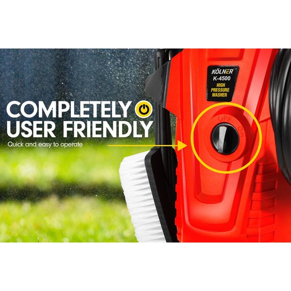 Kolner Electric High Pressure Water Washer Cleaner - K4500