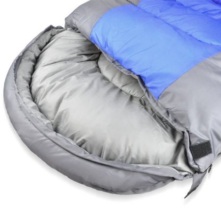 Thermal Single Outdoor Camping Sleeping Bag - Blue