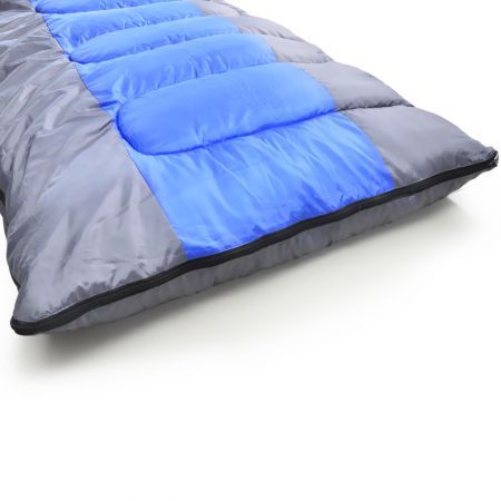 Thermal Single Outdoor Camping Sleeping Bag - Blue