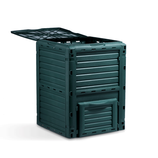 290L Compost Bin Food Waste Recycling Composter Kitchen Garden Composting