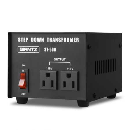 Giantz Stepdown Transformer 500W 240V to 110V