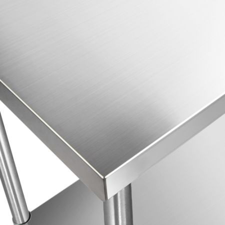 Cefito 1524 x 610mm Commercial Stainless Steel Kitchen Bench