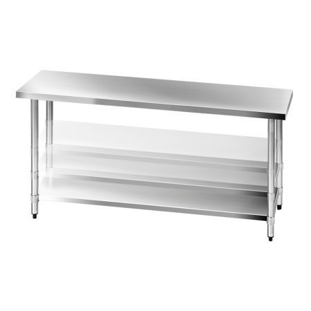 Cefito 1829 x 610mm Commercial Stainless Steel Kitchen Bench