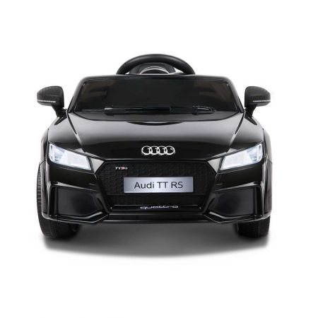 Kids Electric Ride On Car Audi Licensed TTRS Toy Cars Remote 12V Battery Black