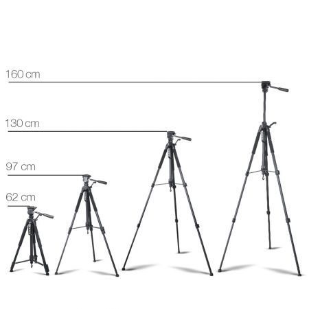 Weifeng Professional Camera Tripod Monopod Stand DSLR Pan Head Mount Flexible