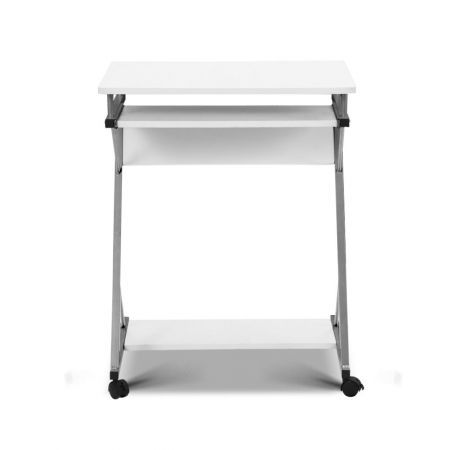 Artiss Computer Desk Keyboard Tray Shelf White 60CM