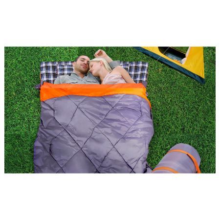 Camping Double Sleeping Bag with Seperation Design