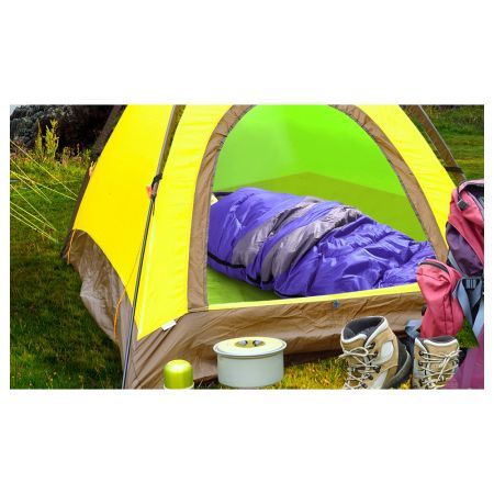 Micro Compact Design Thermal Sleeping Bag - Purple