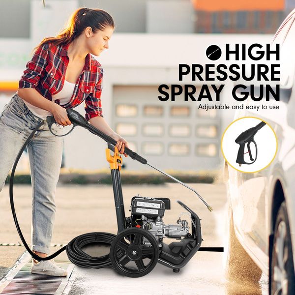 Kolner 7000 8HP 4800psi Petrol Engine High Pressure Washer Cleaner