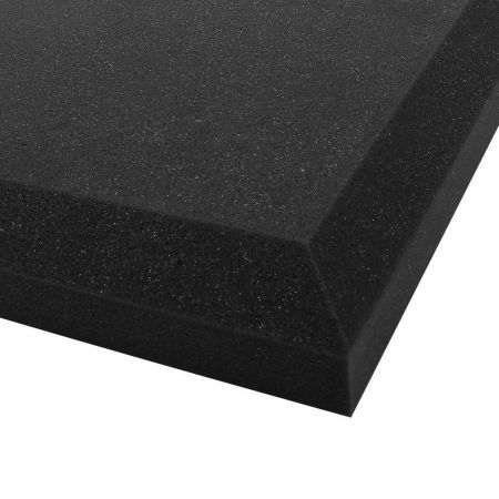 40pcs Studio Acoustic Foam Sound Absorption Proofing Panels 30x30cm Black Flat