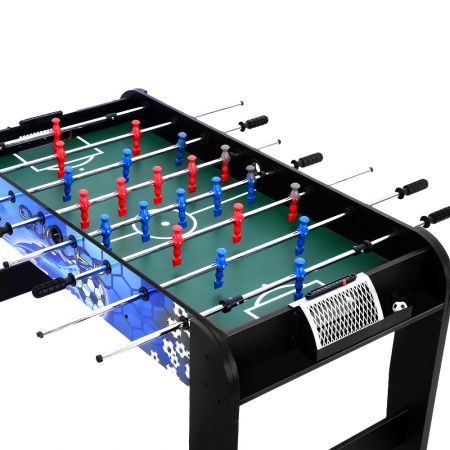 4FT Soccer Table Foosball Football Game Home Family Party Gift Playroom Blue