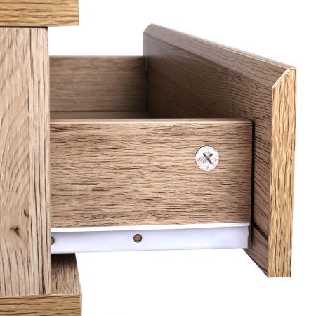 Artiss Bedside Table 1 Drawers with Shelf - CASEY