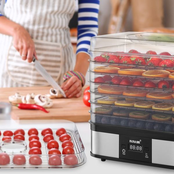 Digital Food Dehydrator Fruit Meat Vegetable Dryer Beef Jerky Maker w/7 Trays