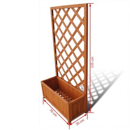 Trellis Planter 70 x 30 x 135 cm