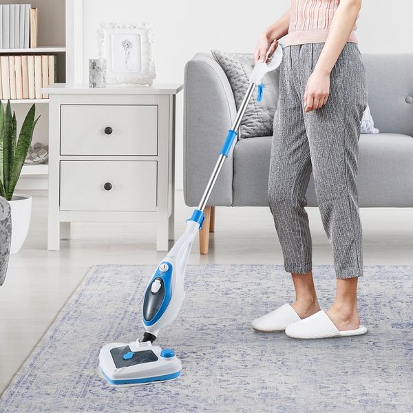 New Maxkon 13-in-1 Steam Mop Cleaner 1500W Handheld Steamer Multiple Function Floor Carpet