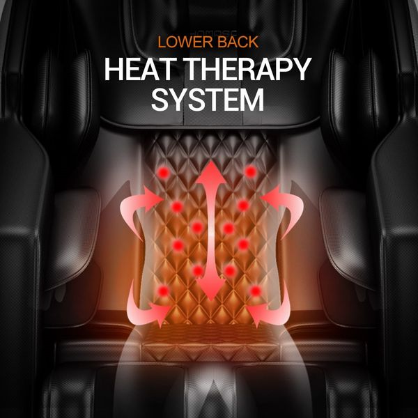 HOMASA Black Full body Massage Chair Zero Gravity Recliner