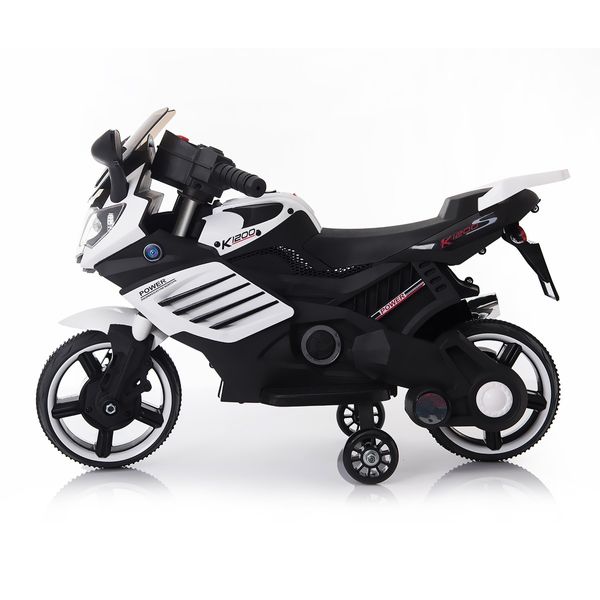 6V 4.5Ah Electric Kid Ride on Motor Bike Toy w/ Auxiliary Wheels 