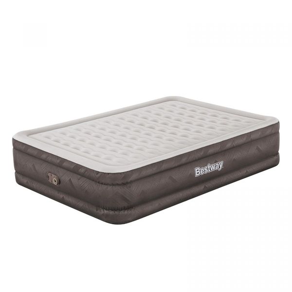 Bestway Queen Size Air Bed Inflatable Mattress with Built-in Pump