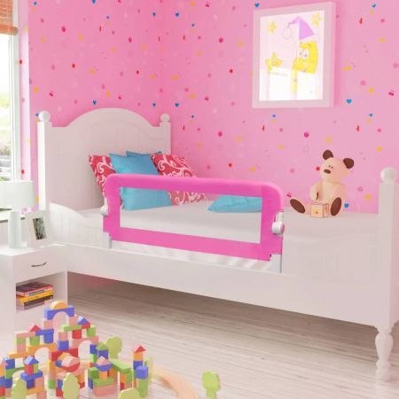 Toddler Safety Bed Rail 102 x 42 cm Pink