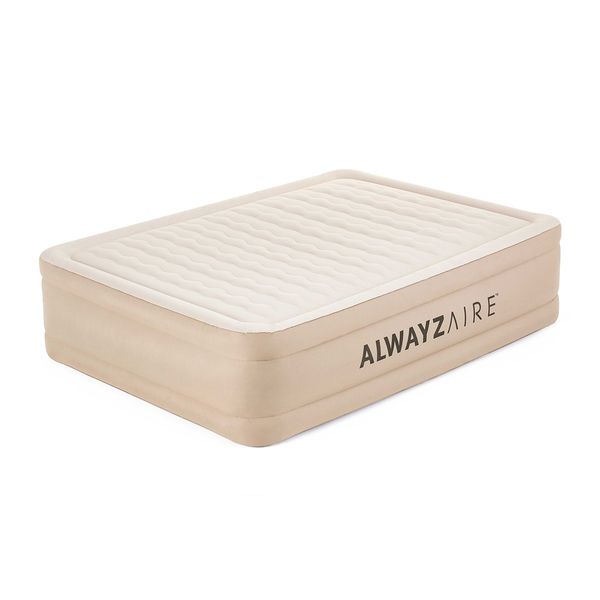 Bestway AlwayzAire Air Bed Mattress 51cm Queen Size with Built-in Dual Pump