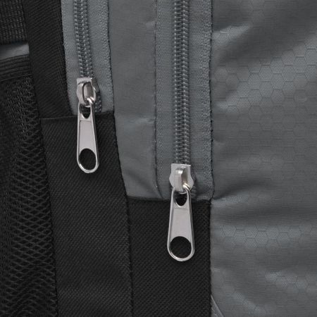 School Backpack 40 L Black and Grey